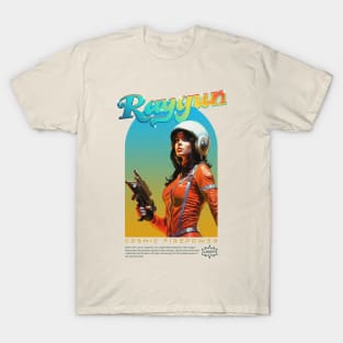 Raygun Retro Sci-Fi Futuristic Cosmonaut T-Shirt